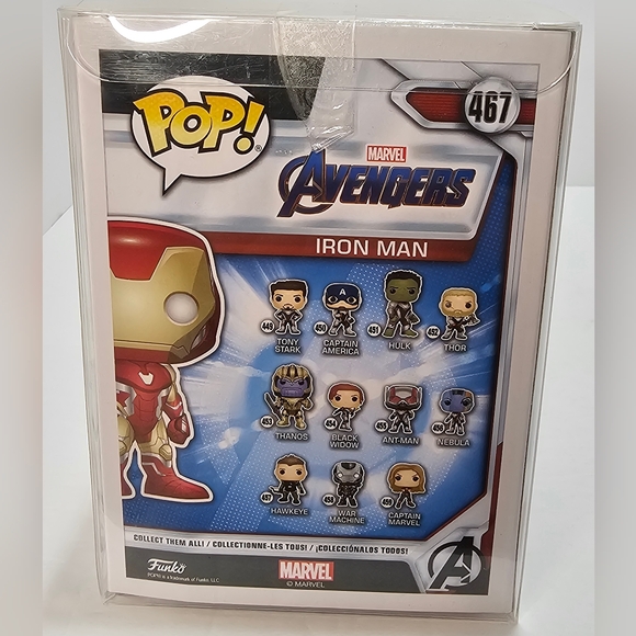 Funko Pop Marvel 467 Iron Man Boxlunch Exclusive - Picture 5 of 7